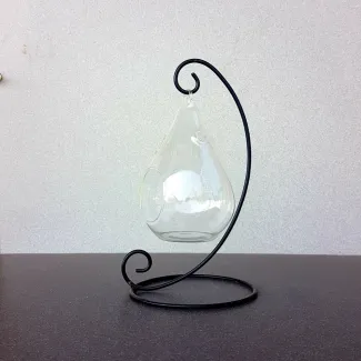 Pear Shaped Glass Terrarium