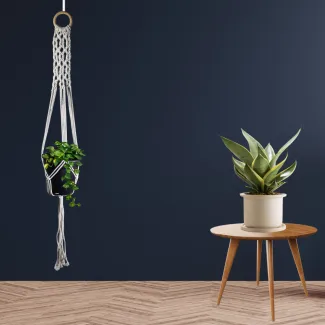 Simple Design Macrame Plant Hangers ( Without Plant And Pot)